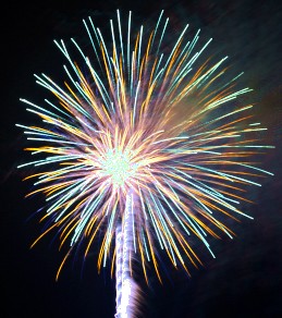 Fireworks at Broadbridge heath