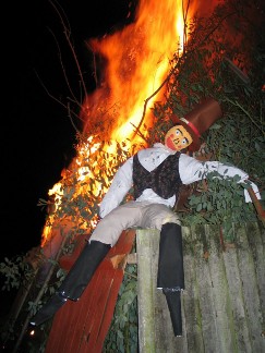 Guy Flakes on Bonfire